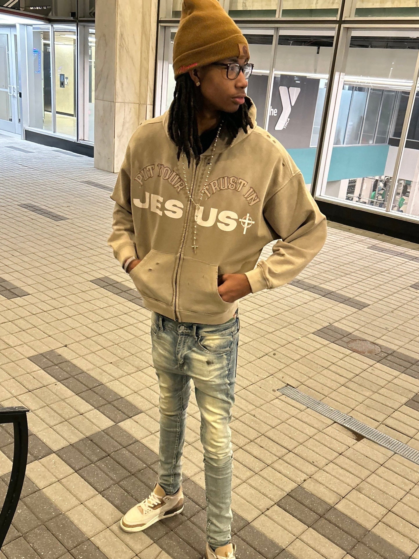 PUT YOUR TRUST IN JESUS ZIPUP JACKET