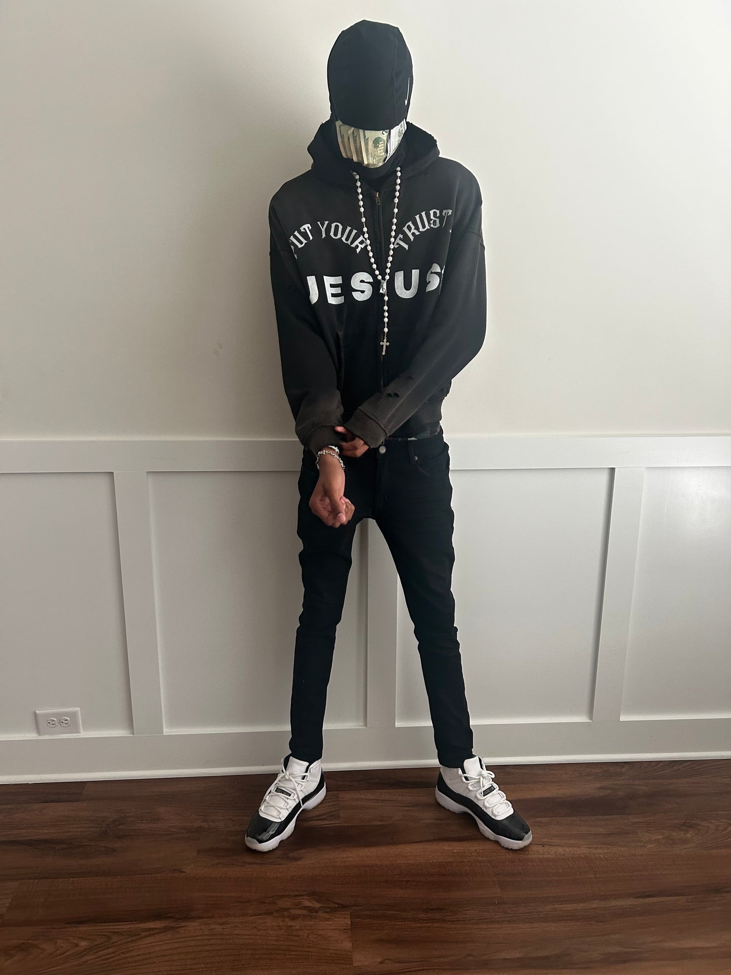 PUT YOUR TRUST IN JESUS ZIPUP JACKET